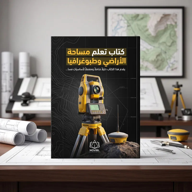 كتاب تعلم مساحة الأراضي وطبوغرافيا
