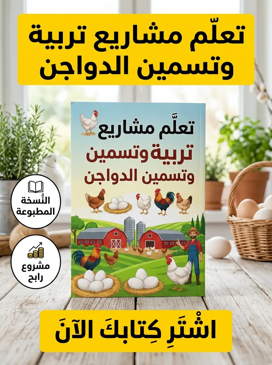 كتاب تعلم تربية الدواجن ومشاريع التسمين