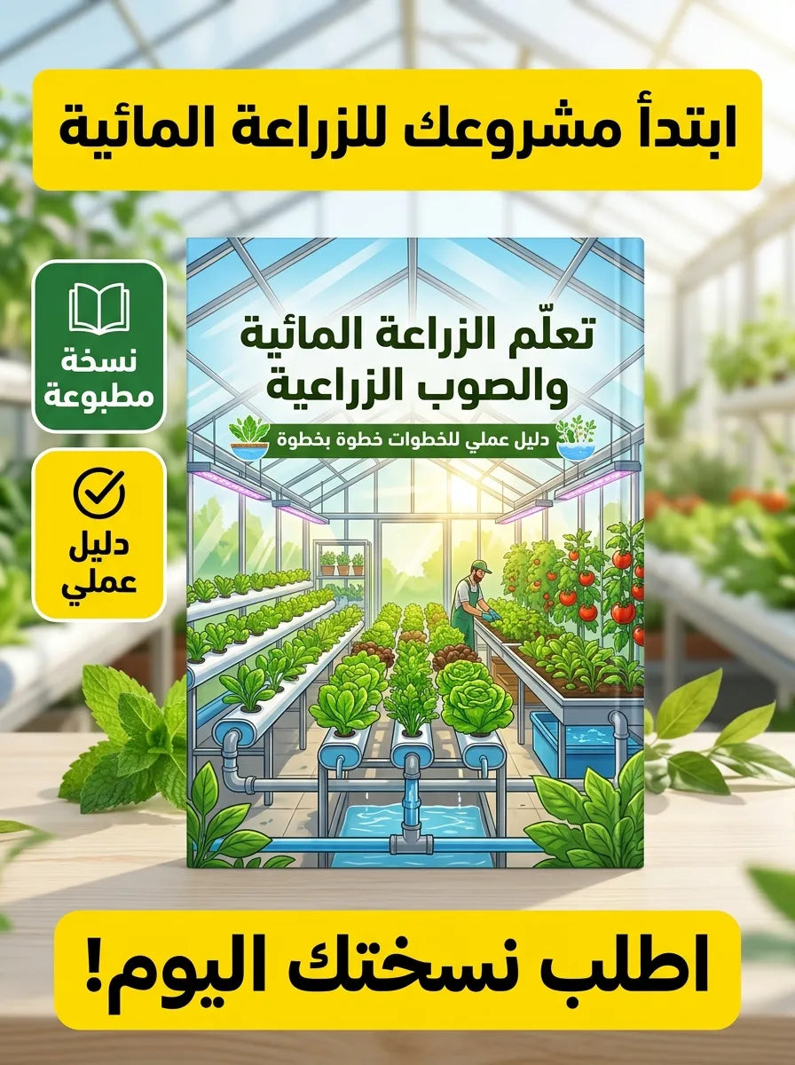 كتاب تعلم الزراعة المائية والبيوت البلاستيكية