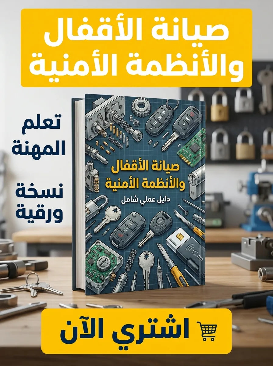 كتاب تعلم صيانة الأقفال والأنظمة الأمنية